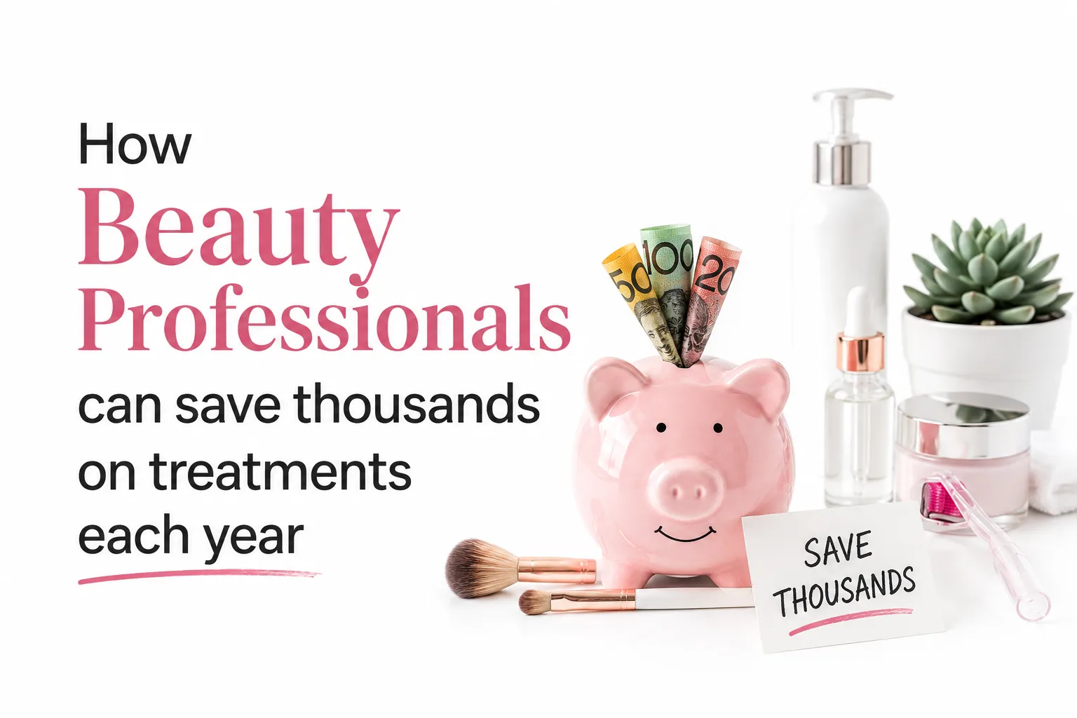 How beauty professionals can save thousands on treatments each year